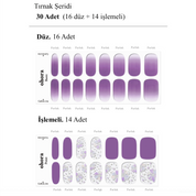 N Peri Jel Tırnak 30 Adet 2 Kullanım