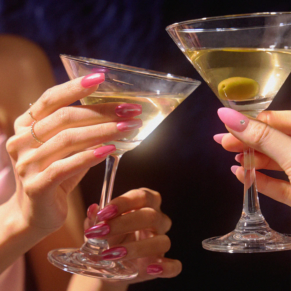 N Pink Chrome Jel Tırnak 30 Adet 2 Kullanım