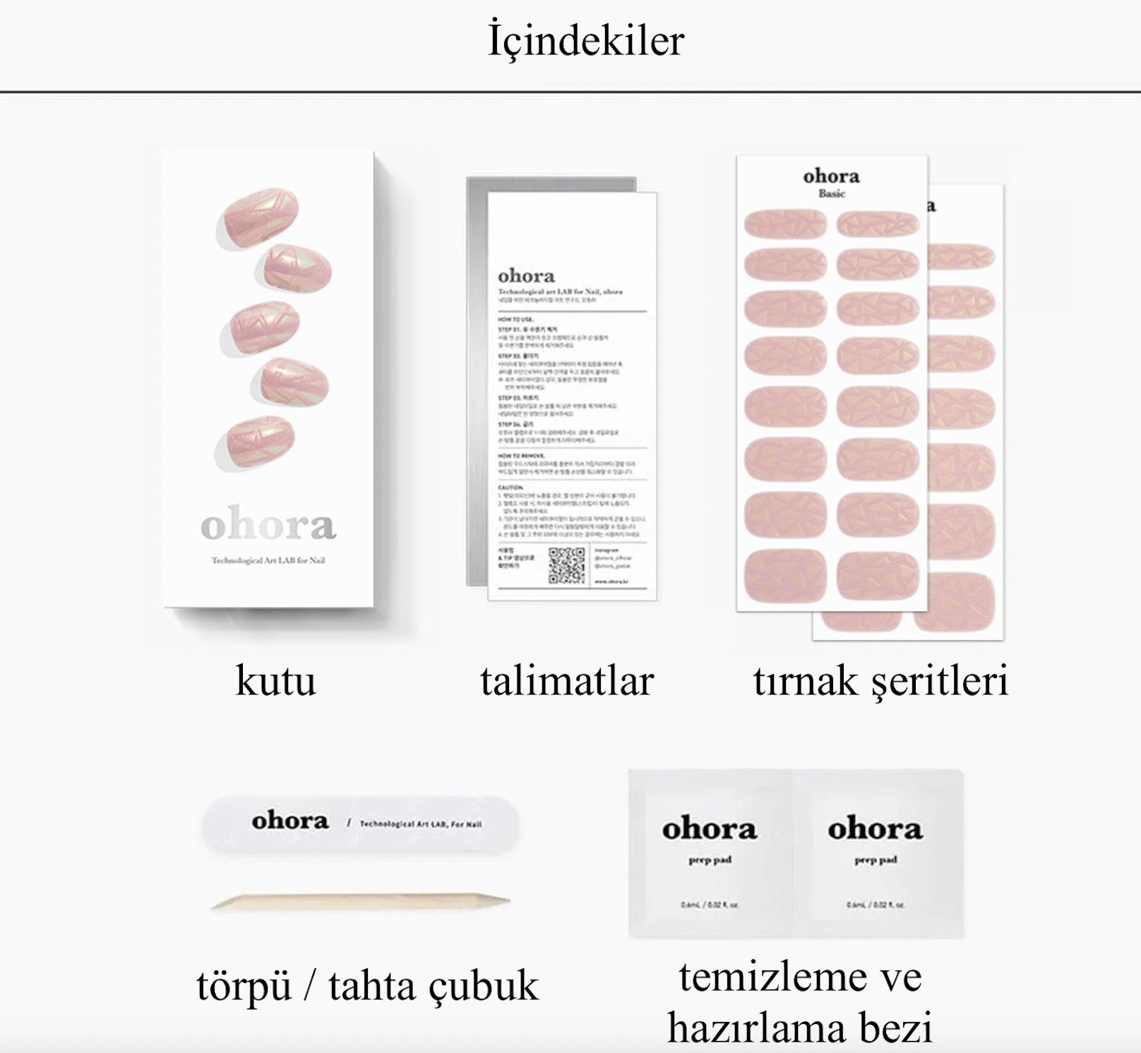 N Pink Wonderland Jel Tırnak 30 Adet 2 Kullanım