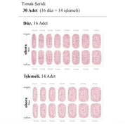 N Pixie Dust Jel Tırnak 30 Adet 2 Kullanım