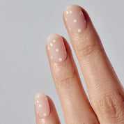 N Polka Blanc Jel Tırnak 30 Adet 2 Kullanım