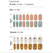 N Power Stone Jel Tırnak 30 Adet 2 Kullanım