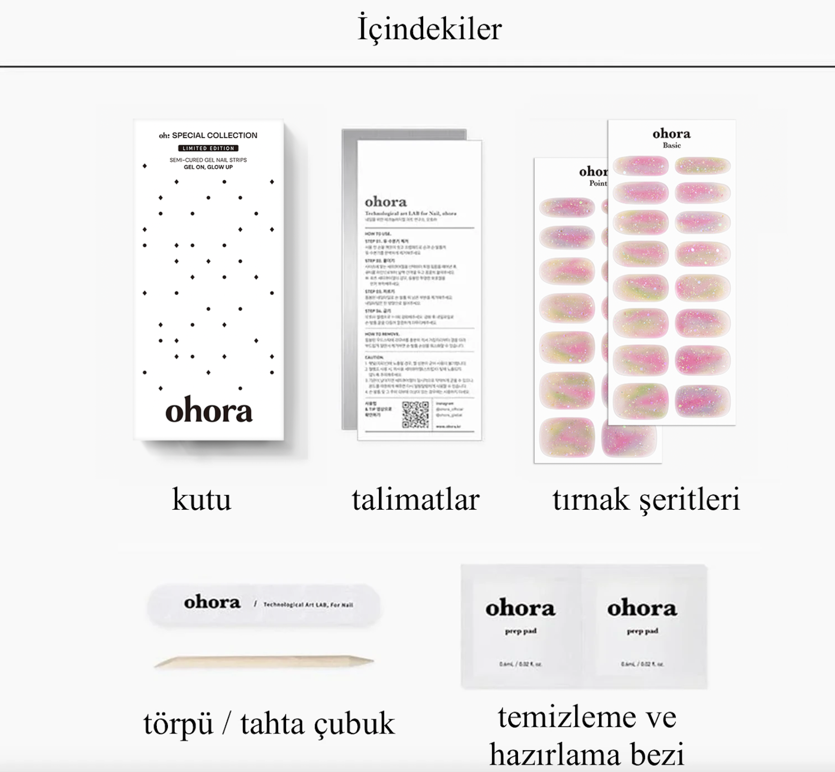 N Rainbow Bomb Jel Tırnak 30 Adet 2 Kullanım