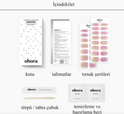 N Rainbow Bomb Jel Tırnak 30 Adet 2 Kullanım