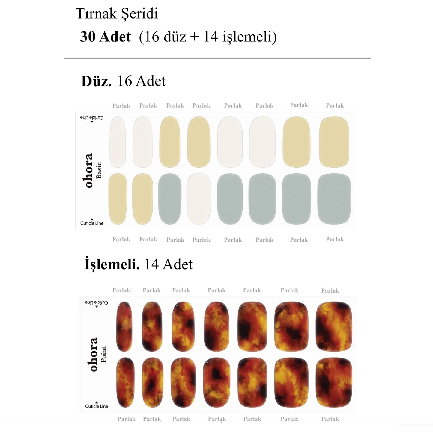 N Road Trip Jel Tırnak 30 Adet 2 Kullanım