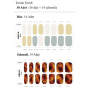 N Road Trip Jel Tırnak 30 Adet 2 Kullanım
