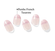 N Romantic French Jel Tırnak 30 Adet 2 Kullanım