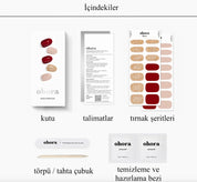 N Rosewood Jel Tırnak 30 Adet 2 Kullanım