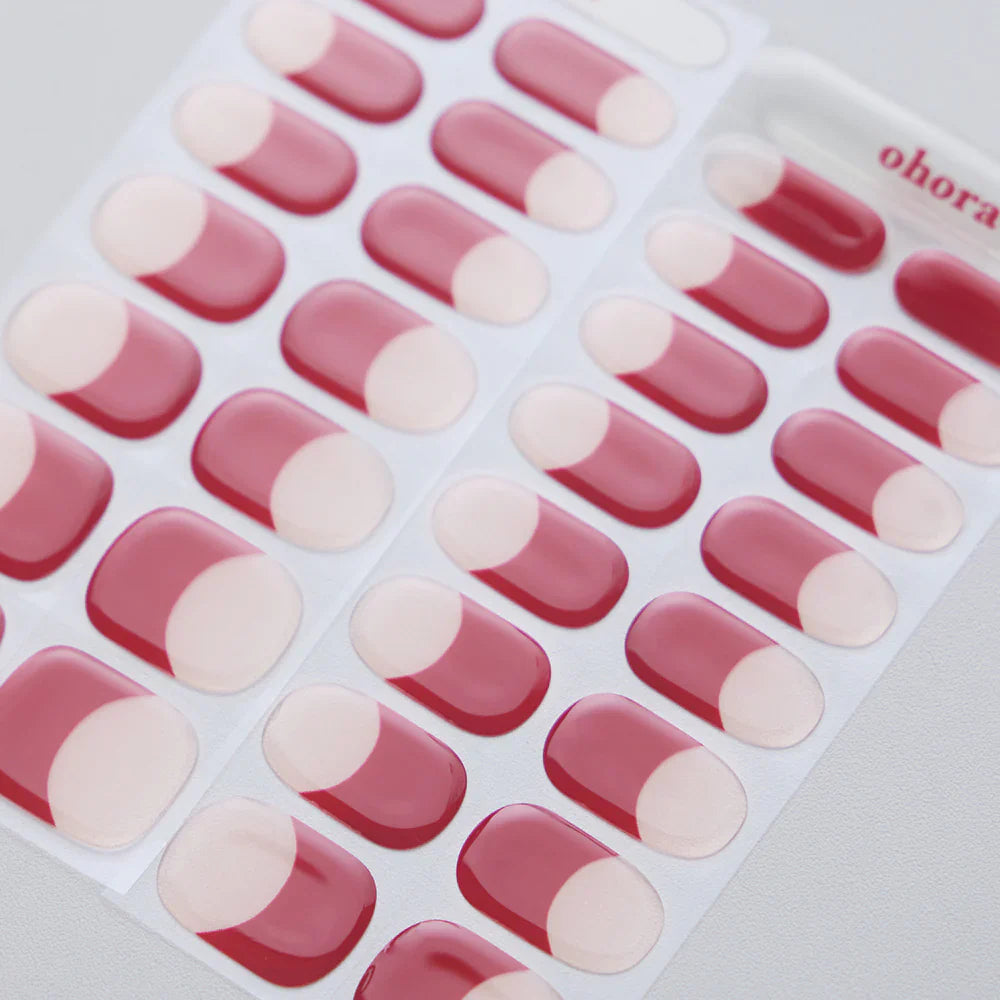 N Ruby French Jel Tırnak 30 Adet 2 Kullanım