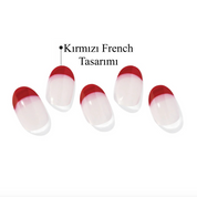 N Ruby French Jel Tırnak 30 Adet 2 Kullanım