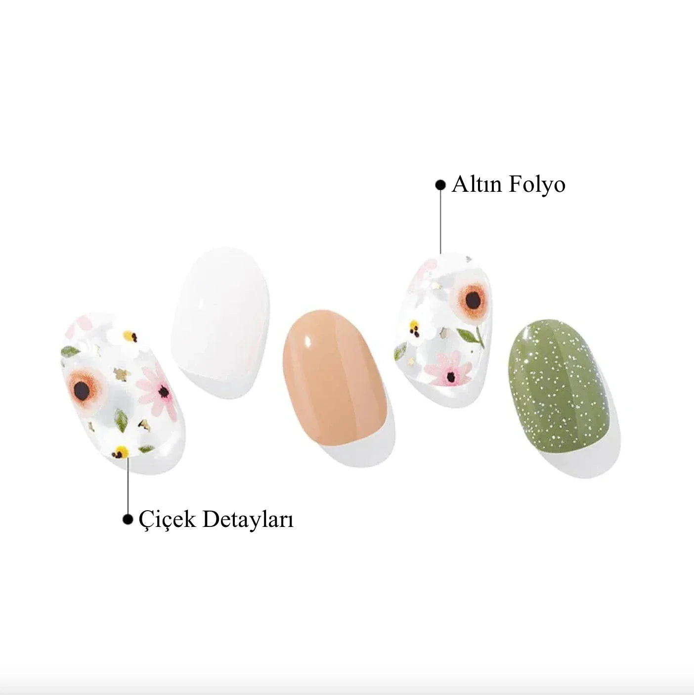 N Secret Garden Jel Tırnak 30 Adet 2 Kullanım