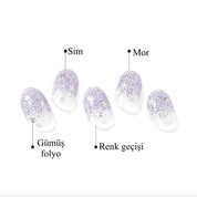 N Shooting Star Jel Tırnak 30 Adet 2 Kullanım