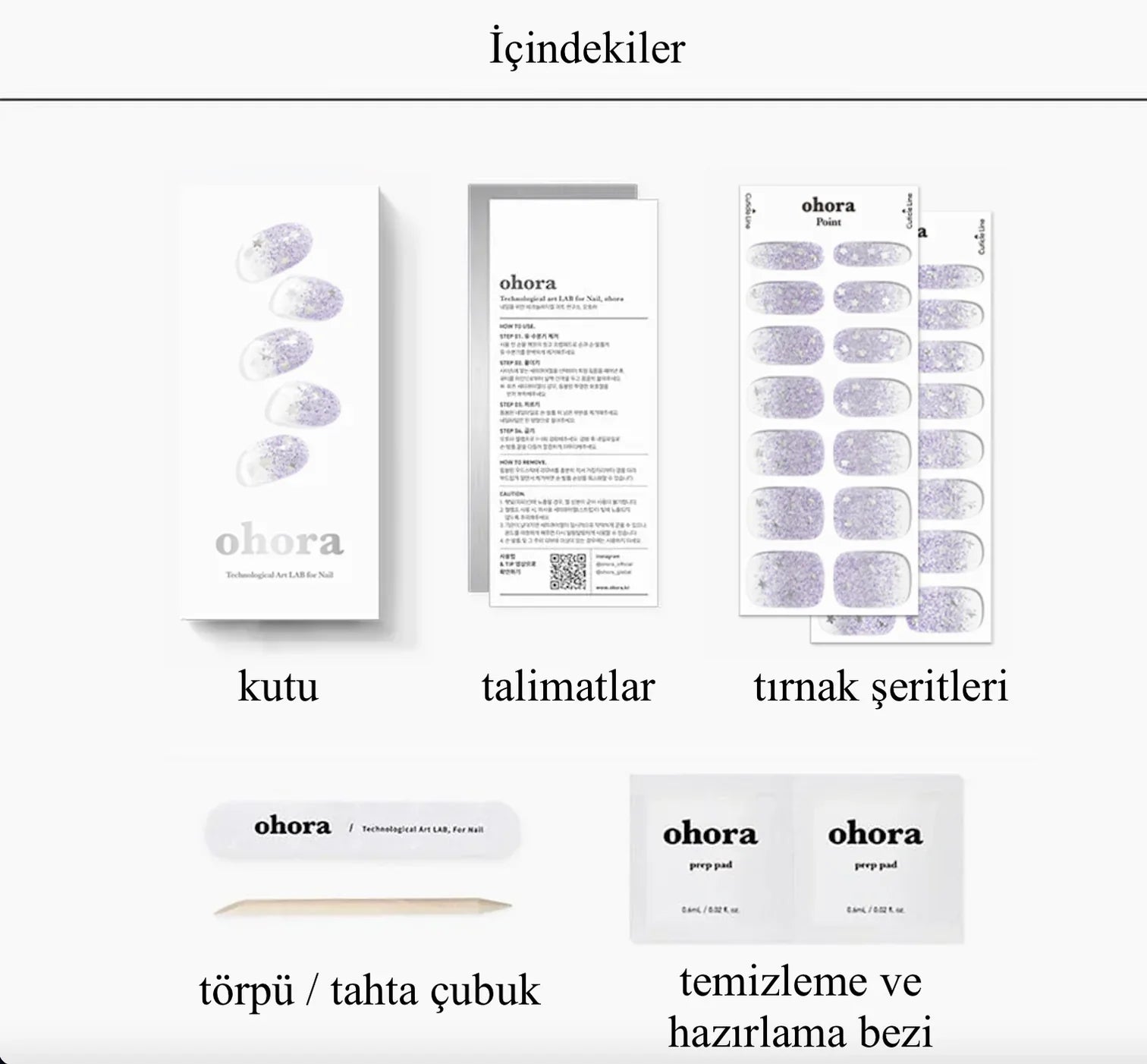 N Shooting Star Jel Tırnak 30 Adet 2 Kullanım
