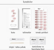 N Shy Rose Jel Tırnak 30 Adet 2 Kullanım