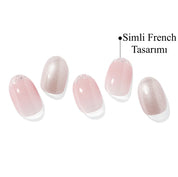 N Shy Rose Jel Tırnak 30 Adet 2 Kullanım