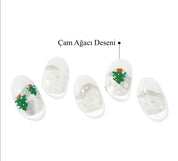 N Snow Globe Jel Tırnak 30 Adet 2 Kullanım