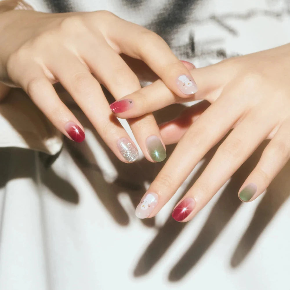 N Snow Star Jel Tırnak 30 Adet 2 Kullanım