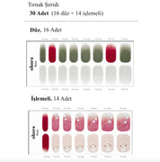 N Snow Star Jel Tırnak 30 Adet 2 Kullanım