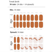 N Solar Jel Tırnak 30 Adet 2 Kullanım