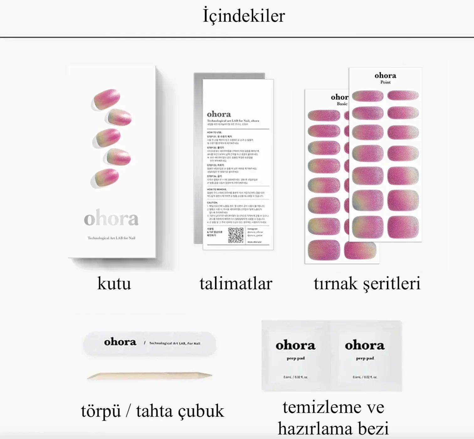 N Sour Candy Jel Tırnak 30 Adet 2 Kullanım