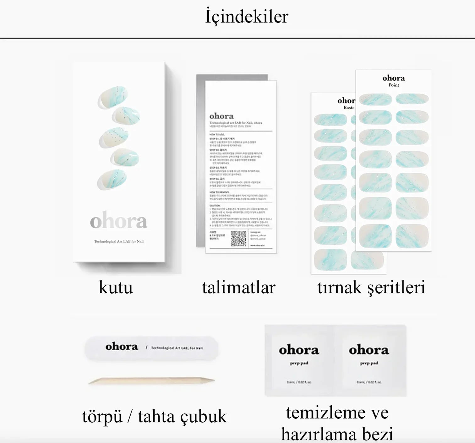 N Summer Wave Jel Tırnak 30 Adet 2 Kullanım