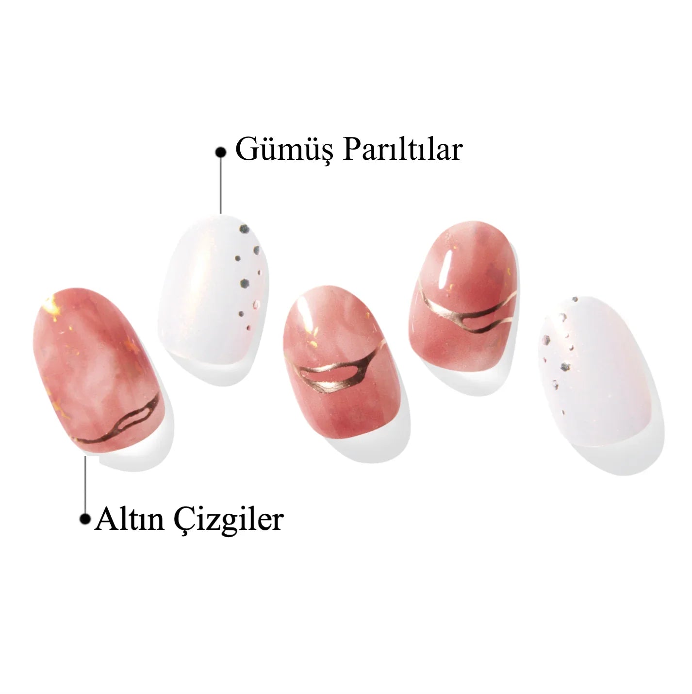 N Sunset Water Jel Tırnak 30 Adet 2 Kullanım