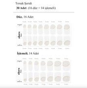N Sylph Jel Tırnak 30 Adet 2 Kullanım