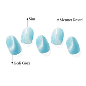 N Tide Pool Jel Tırnak 30 Adet 2 Kullanım