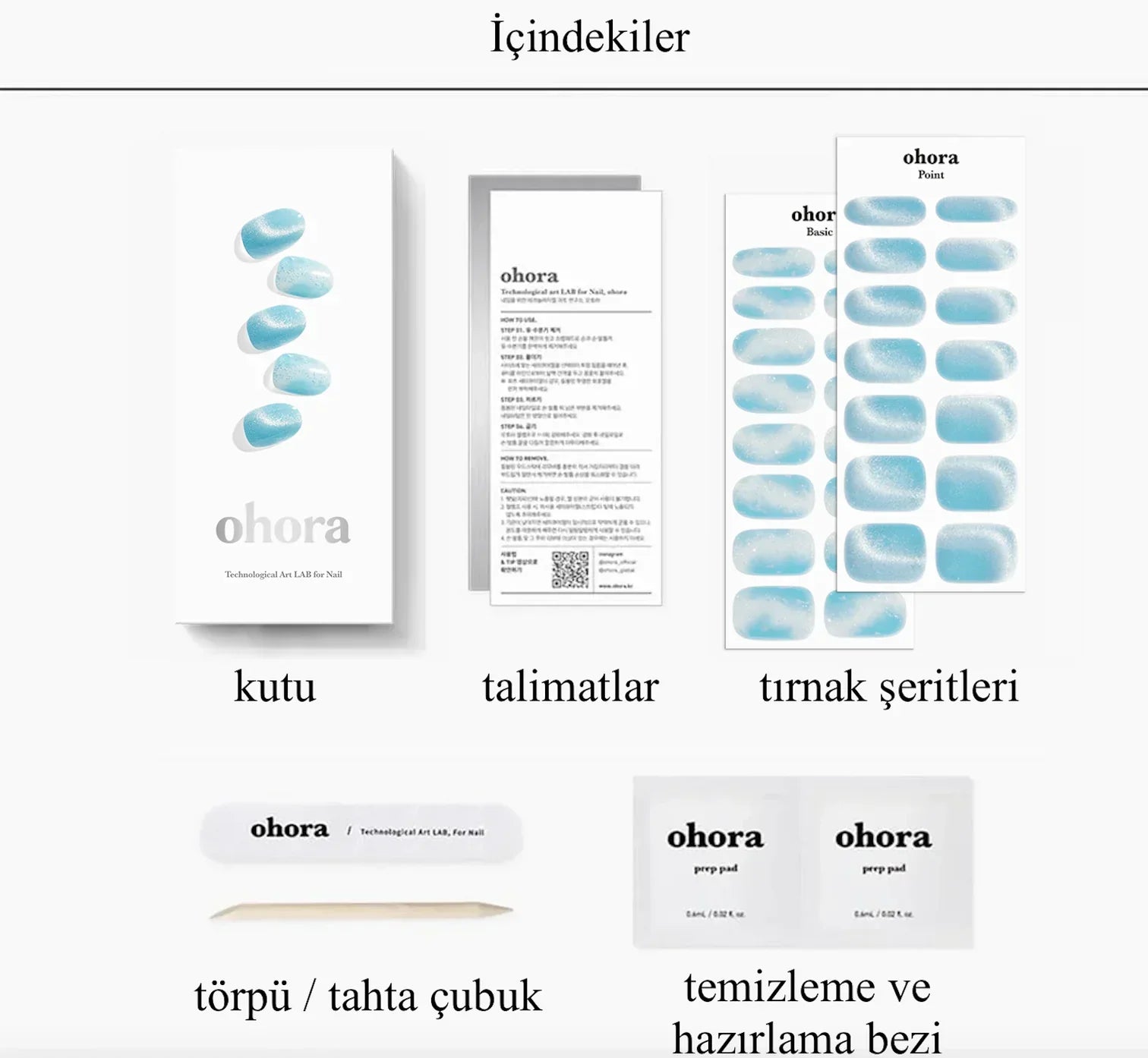 N Tide Pool Jel Tırnak 30 Adet 2 Kullanım