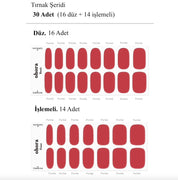 N Tint Brick Jel Tırnak 30 Adet 2 Kullanım