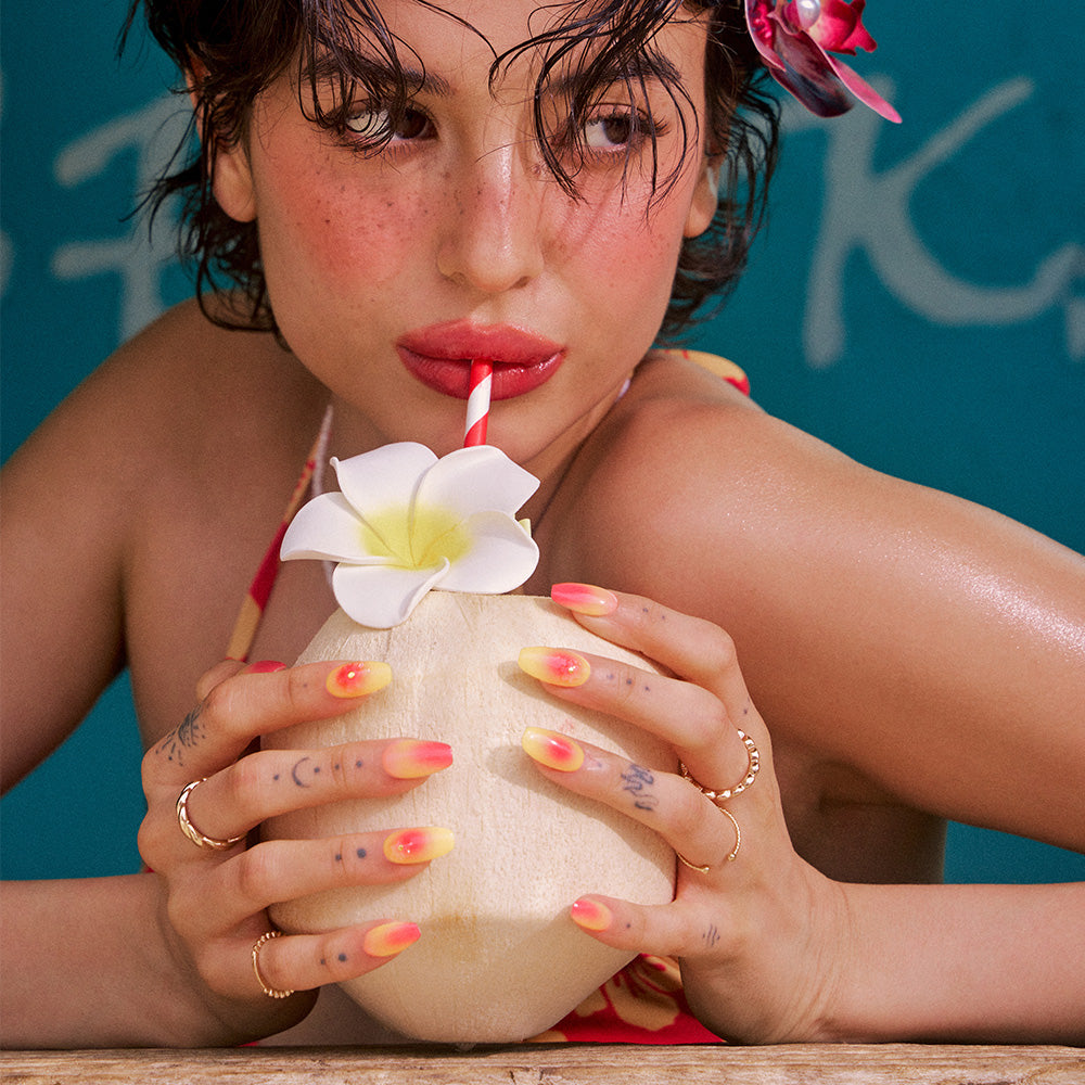 N Tropical Dream Jel Tırnak 30 Adet 2 Kullanım