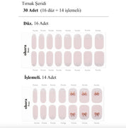 N Twinkle Bell Jel Tırnak 30 Adet 2 Kullanım