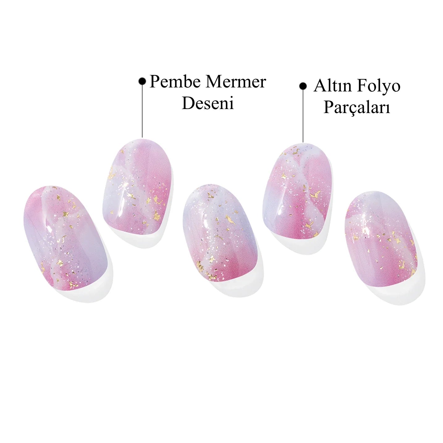 N Unicorn Dream Jel Tırnak 30 Adet 2 Kullanım