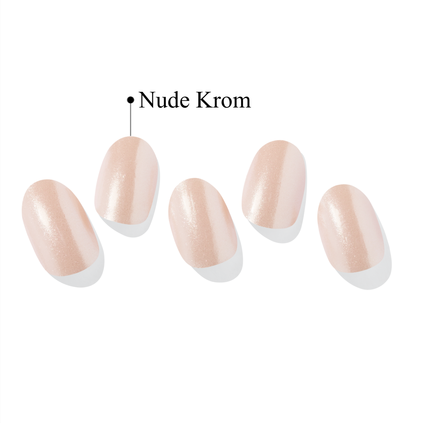 N Vanilla Chrome Jel Tırnak 30 Adet 2 Kullanım