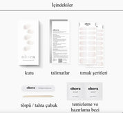 N Veil Jel Tırnak 30 Adet 2 Kullanım