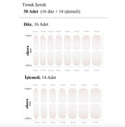 N Veil Jel Tırnak 30 Adet 2 Kullanım