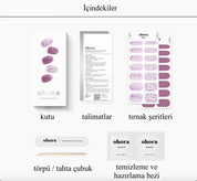 N Violeta Jel Tırnak 30 Adet 2 Kullanım