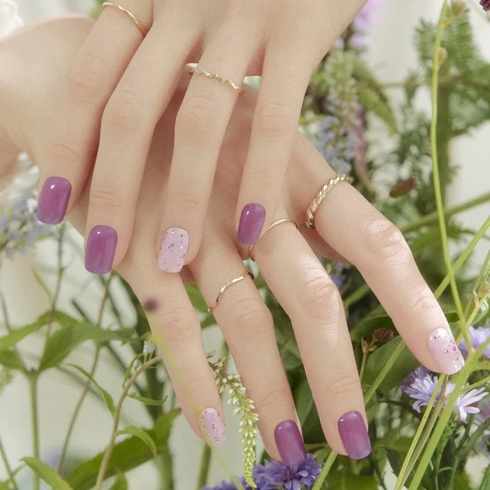 N Violeta Jel Tırnak 30 Adet 2 Kullanım