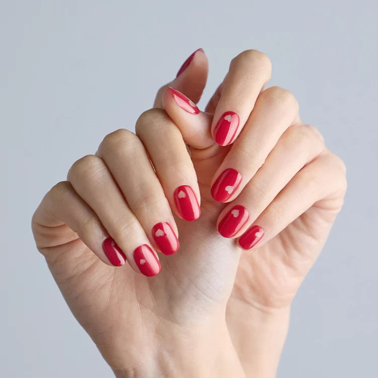 N I Heart You Jel Tırnak 30 Adet, 2 Kullanım