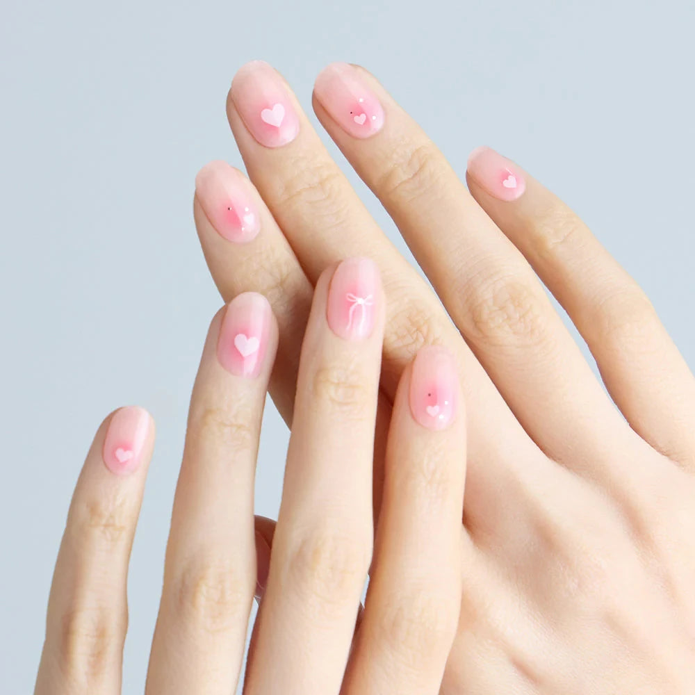 N Sweet Blush Jel Tırnak 30 Adet, 2 Kullanım