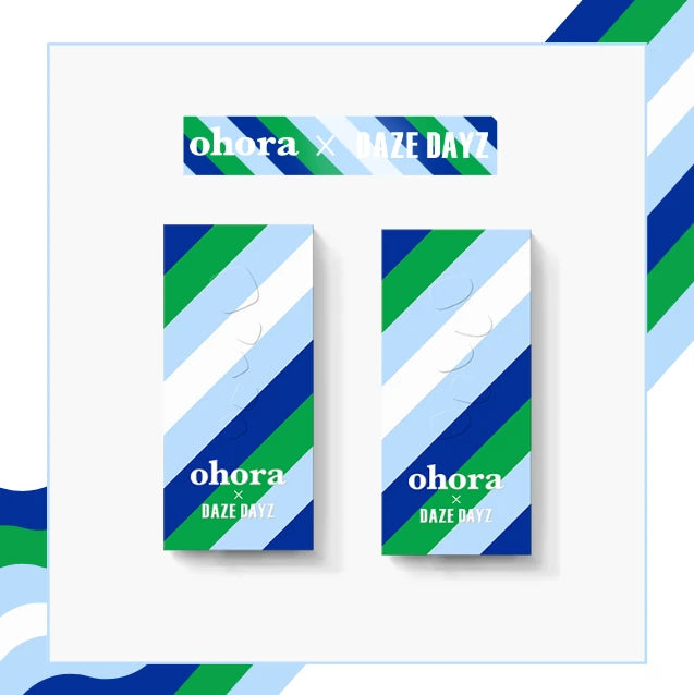 Ohora X Daze Dayz Lollie + Lollie Stripe  Manikür Pedikür Seti