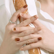 N Caramel Bear Jel Tırnak 30 Adet, 2 Kullanım