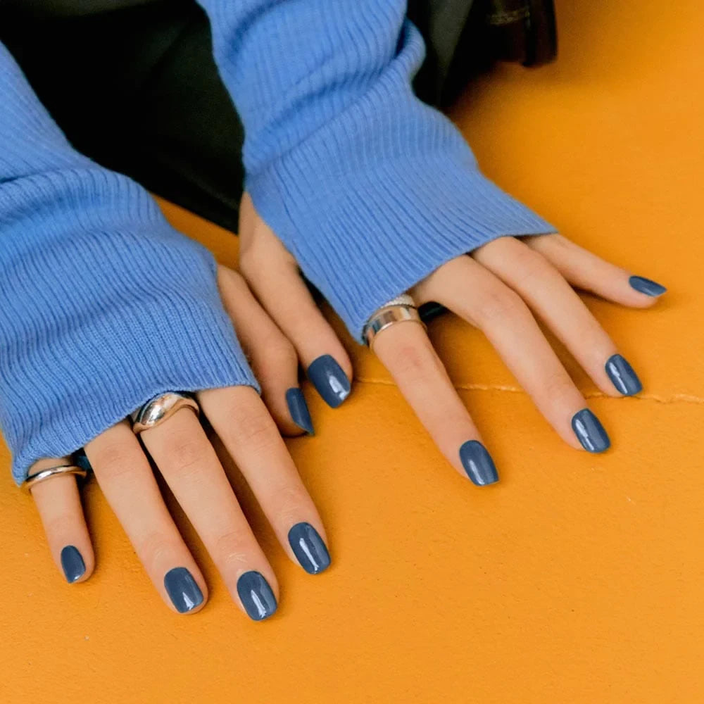 N Cream Indigo Jel Tırnak 30 Adet, 2 Kullanım