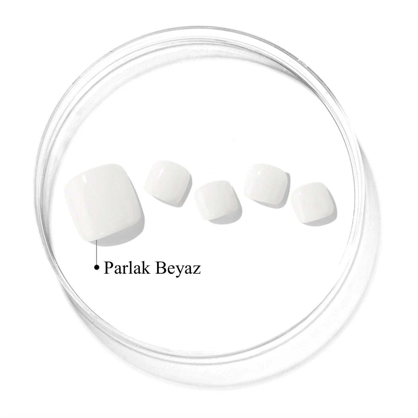 P Basic Pedicure no.3 Jel Tırnak 32 Adet 2 Kullanım