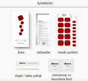 P Basic Pedicure no.4 Jel Tırnak 32 Adet 2 Kullanım