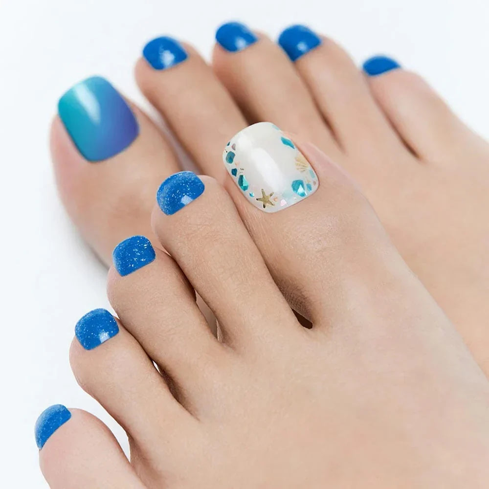 P Beach Diving Jel Tırnak 32 Adet 2 Kullanım