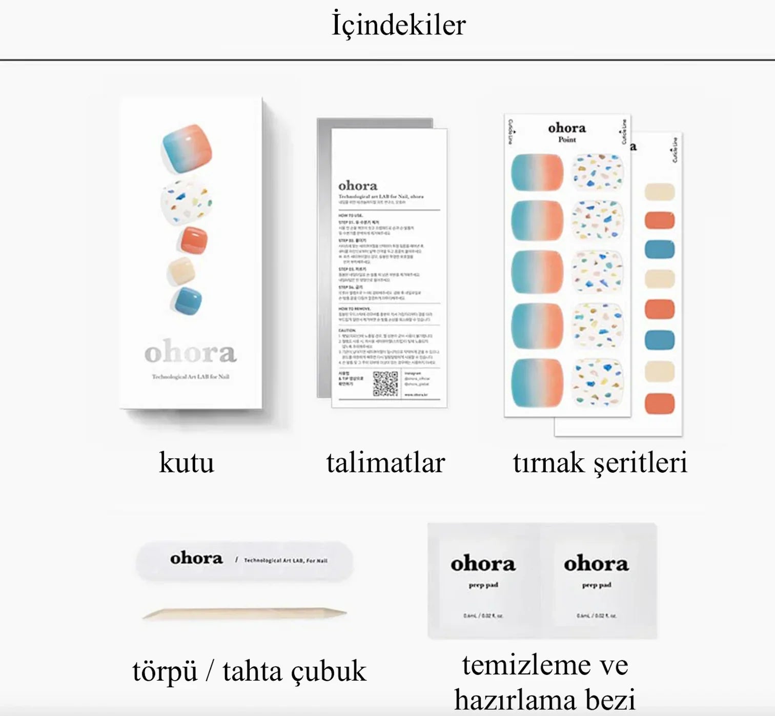 P Before Sunset Jel Tırnak 32 Adet 2 Kullanım