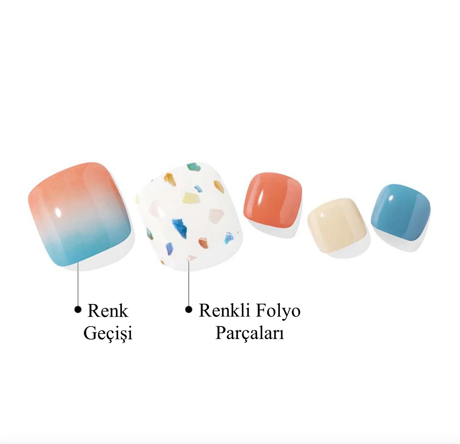 P Before Sunset Jel Tırnak 32 Adet 2 Kullanım