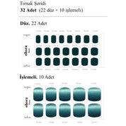 P Cressida Jel Tırnak 32 Adet 2 Kullanım