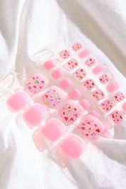 P Heart Glimmer Jel Tırnak 30 Adet 2 Kullanım